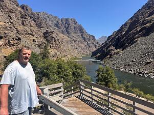 2025_07_0138 Below the dam, Hell's Canyon, Oregon, July 2025