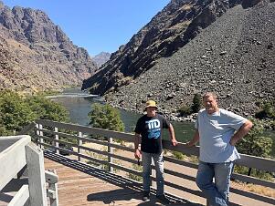 2025_07_0140 Below the dam, Hell's Canyon, Oregon, July 2025