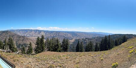 2025_07_0143 At the overlook, Hell's Canyon, Oregon, July 2025