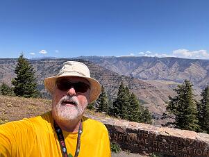 2025_07_0149 At the overlook, Hell's Canyon, Oregon, July 2025