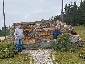 2025_07_0206 Entering Canada at Chief Mountain, Alberta, Canada, July 2025