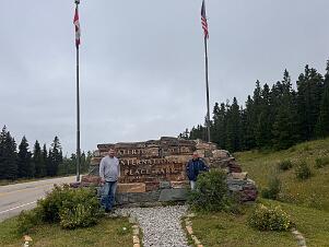 2025_07_0207 Entering Canada at Chief Mountain, Alberta, Canada, July 2025