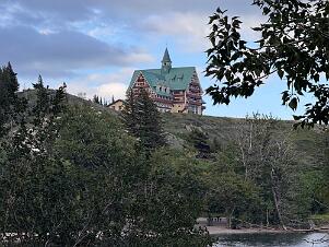 2025_07_0212 Evening at the Prince of Wales Hotel, Waterton Nation Park, Alberta, Canada, July 2025