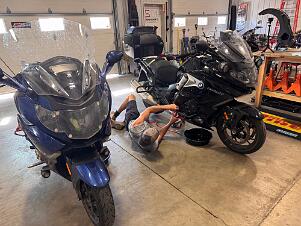 2025_08_0004 Tire and oil change, Belgade, Montana, August 2025