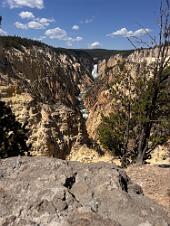 2025_08_0028 Yellowstone Falls from Artist Point, Yellowstone National Park, Wyoming, August 2025