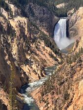 2025_08_0029 Yellowstone Falls from Artist Point, Yellowstone National Park, Wyoming, August 2025