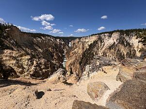 2025_08_0035 Yellowstone Falls from Artist Point, Yellowstone National Park, Wyoming, August 2025