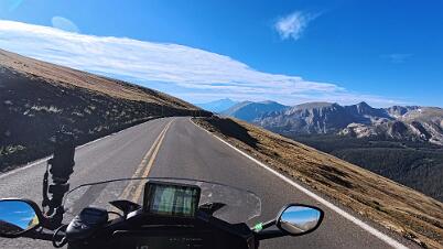 2025_08_0140 Riding over Trail Ridge in Rocky Mountain National Park, Colorado, August 2025