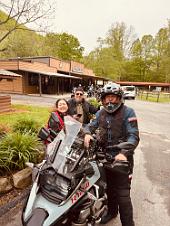 2024_05_0006 Ready to ride on the first day, 2024 BMW TTD, Iron Horse Motorcycle Lodge, Stecoah, North Carolina, May 2024