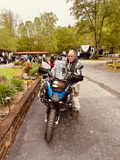 2024_05_0007 Ready to ride on the first day, 2024 BMW TTD, Iron Horse Motorcycle Lodge, Stecoah, North Carolina, May 2024