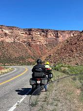 2024_05_0429 Riding on CO 141, Gateway, Colorado, May 2024