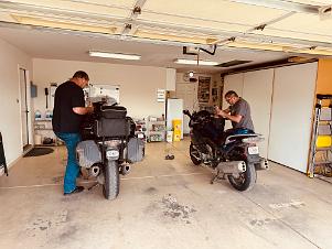 2024_05_0464 Bike Maintenance at Jim's, Chino, Arizona, May 2024