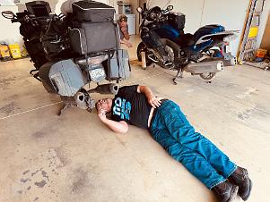 2024_05_0465 Bike Maintenance at Jim's, Chino, Arizona, May 2024