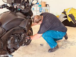 2024_05_0468 Bike Maintenance at Jim's, Chino, Arizona, May 2024