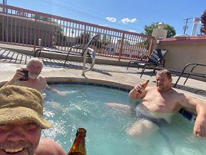 2024_05_0608 Cooling off in the pool, Hurricane, Utah May 2024