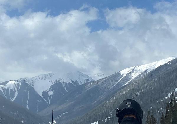 Ouray to Cortez, Colorado That night it snowed in the mountains which made the next morning’s ride to Durango an interesting experience. Jim took...